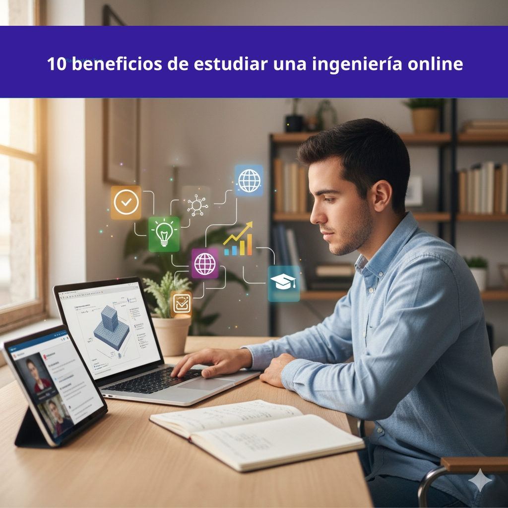 10 beneficios de estudiar una ingeniería online